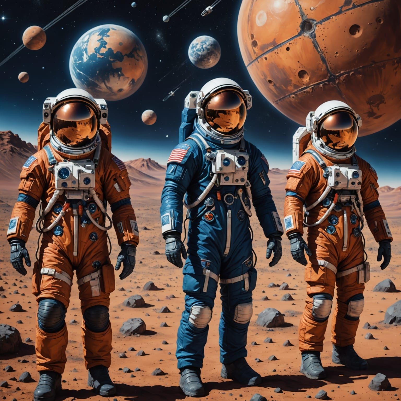Five Countries Compete in Mars Astronaut Contest