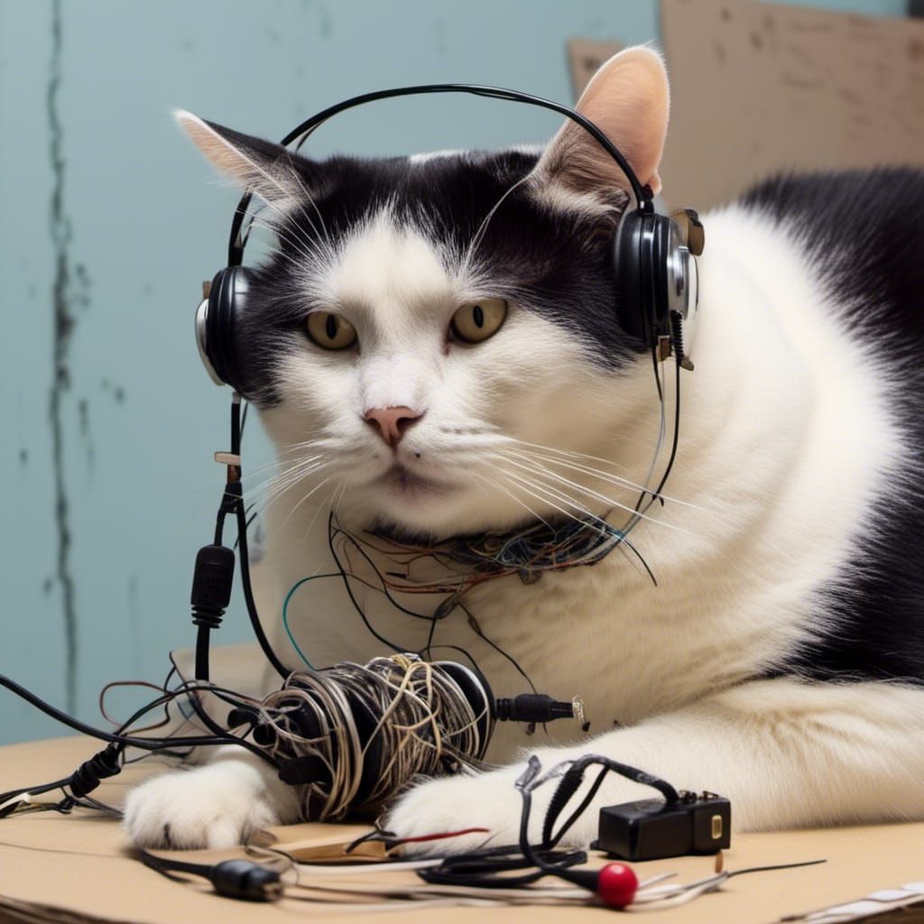 Ratfink Handles CB Radio with Oversized Headset