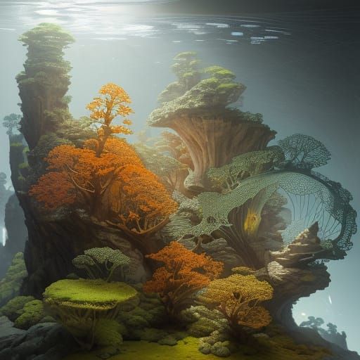 Anime Style Portrait with Geometric Details