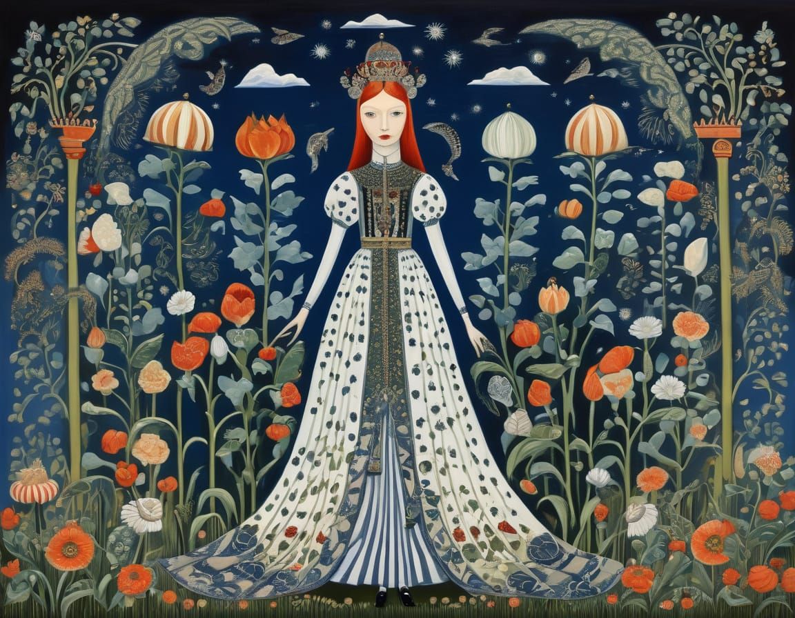 Ethereal Illustration in the Style of Kay Nielsen