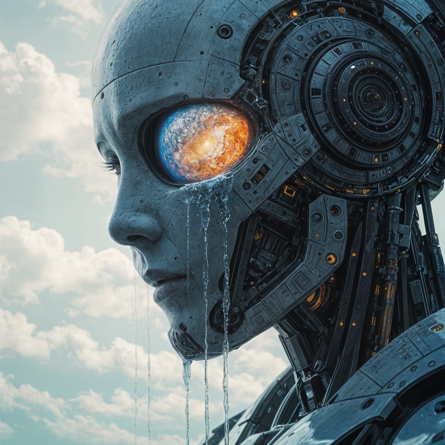 Planet Eye Cries Tears of Universal Sadness