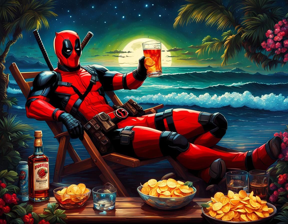 Iridescent Ouroboros: Deadpool's CryEngine Holiday in Airbru...