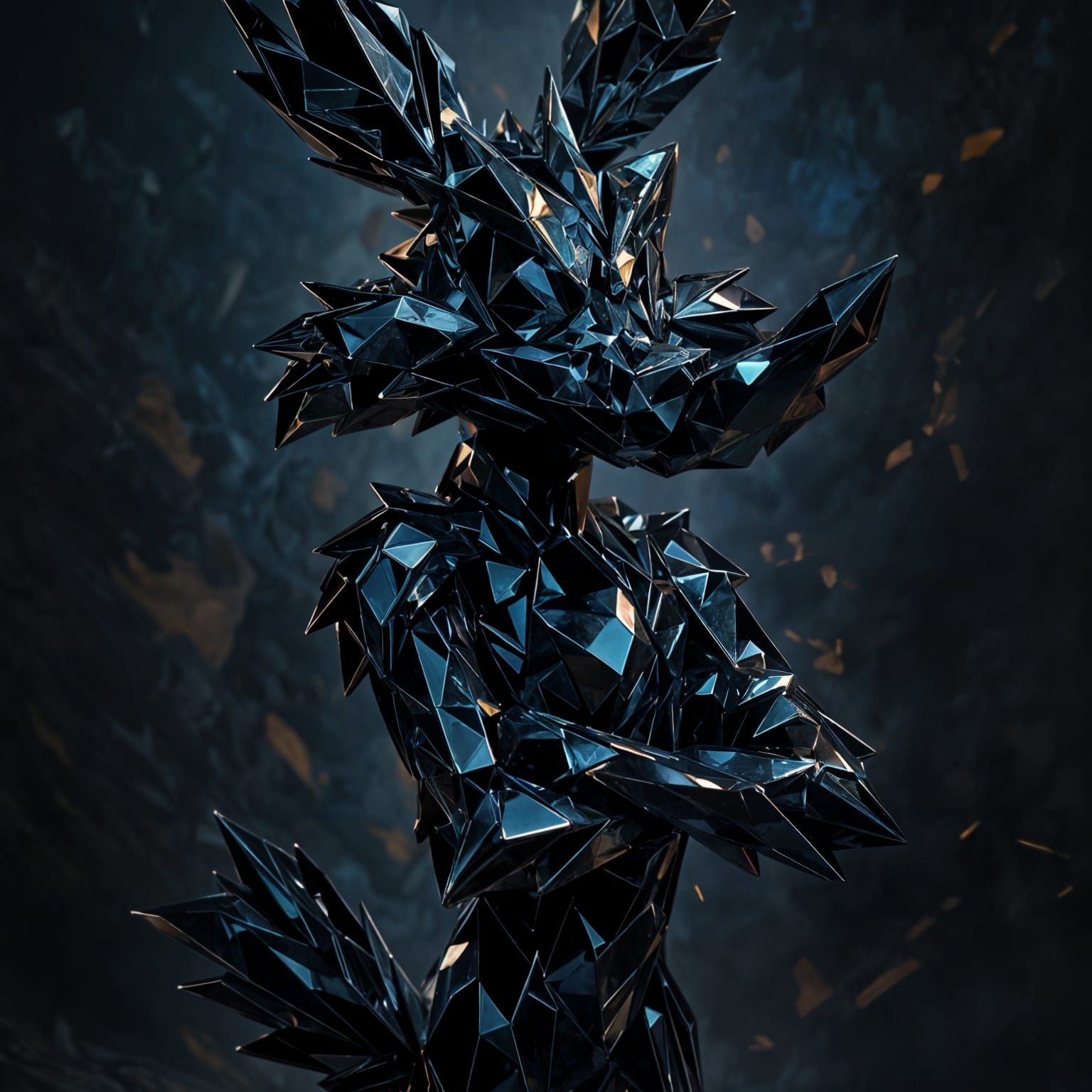 Obsidian Shard Wile E. Coyote