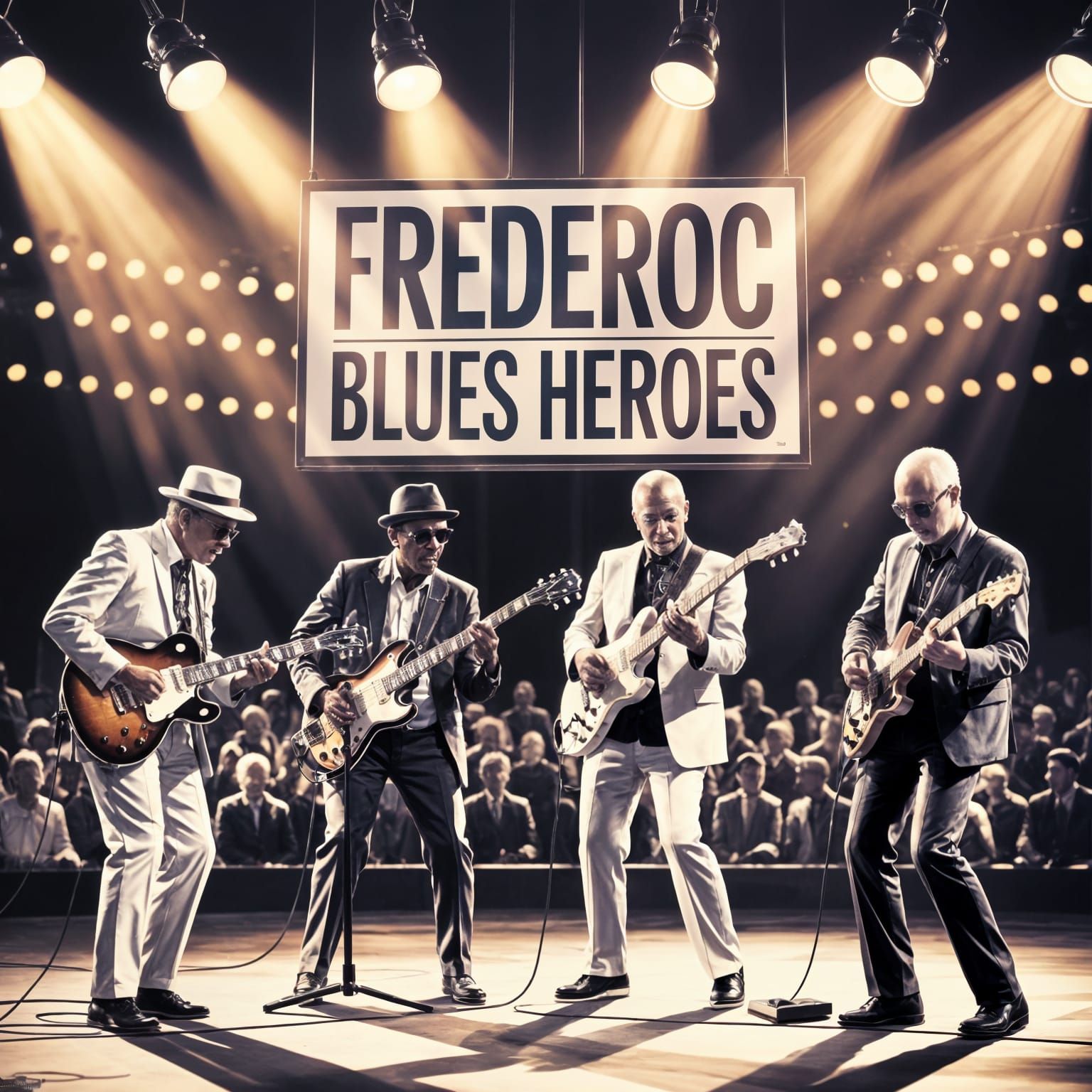 Blues Legends Gathered for "Frederoc - Blues Heroes"