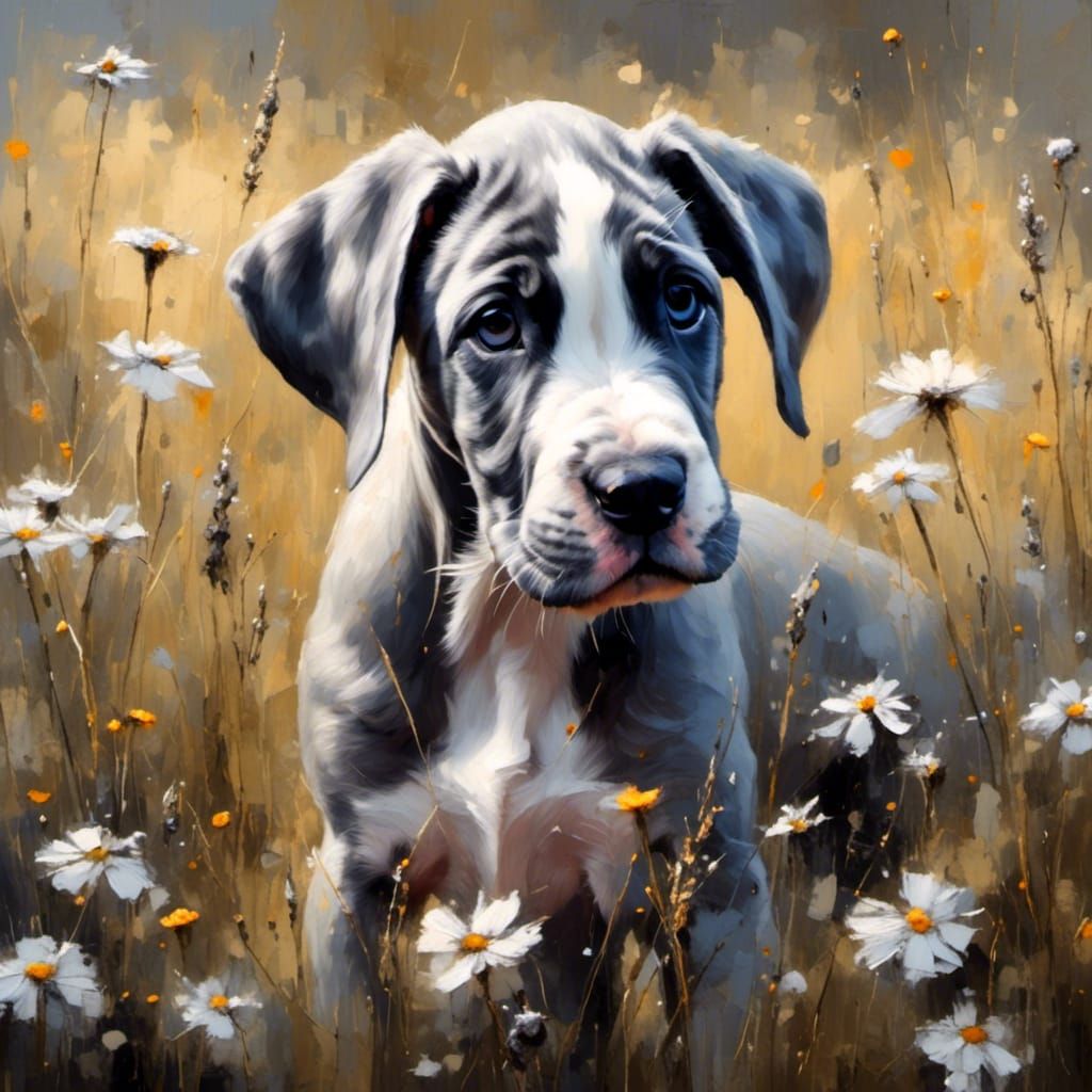 Great Dane pup