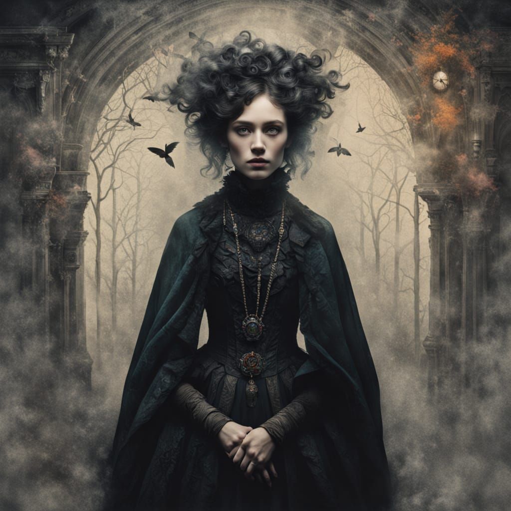 Dark and Light: A Portrait of Inner Conflict