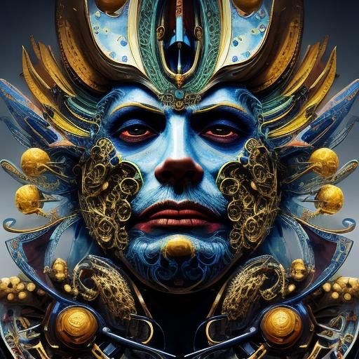 Psychedelic Surrealism: A Vibrant CGI Masterpiece