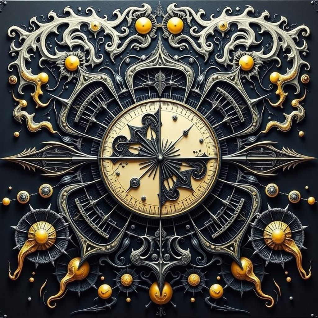 Ethereal Flux in Heavy Metal Style