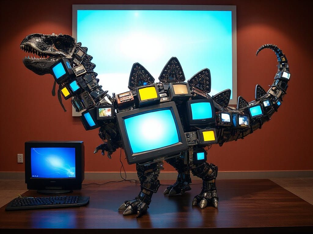 A scary 'Monitor Lizard'