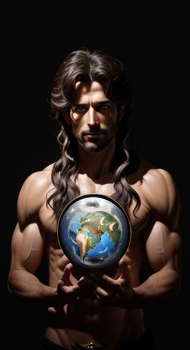 Geb: Earth God in Mythic Landscape