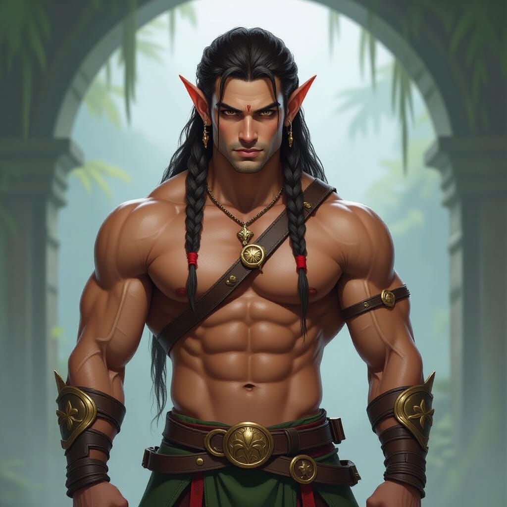 Exotic Muscular Elf