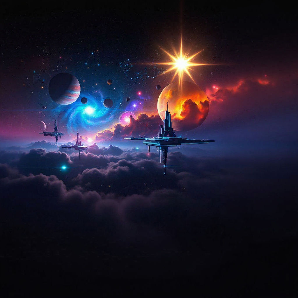 Vast Cosmic Panorama of a Planetarium Universe