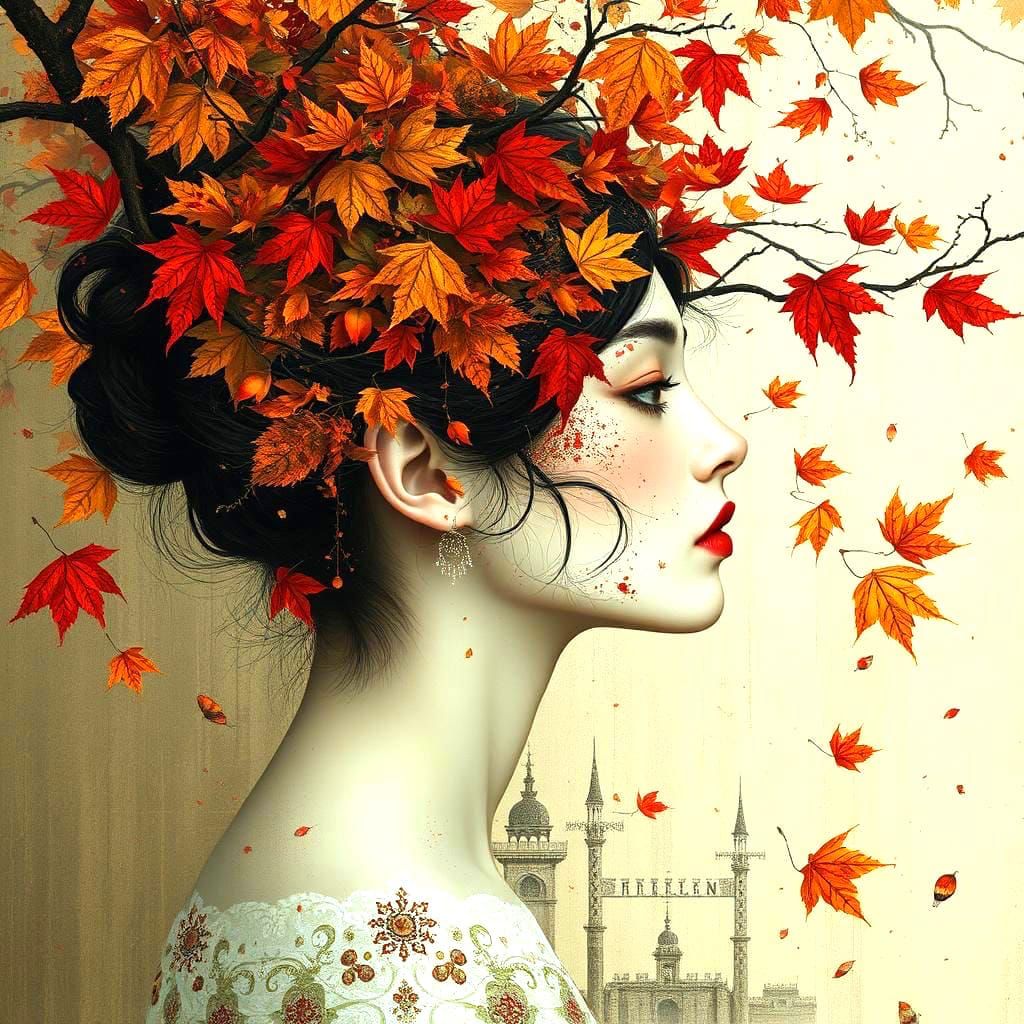 Autumn Queen Inspired by Reylia Slaby