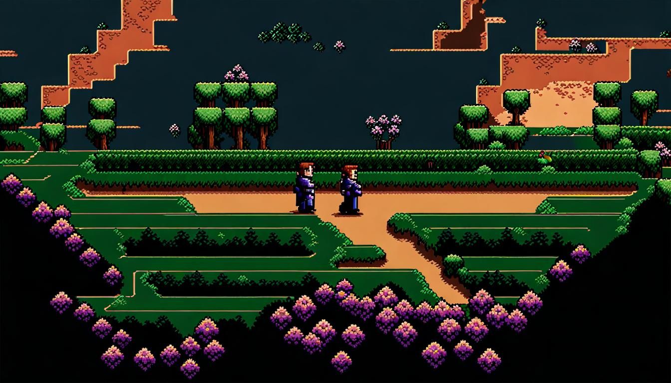 Vampire Kingdom Pixel Art Adventure