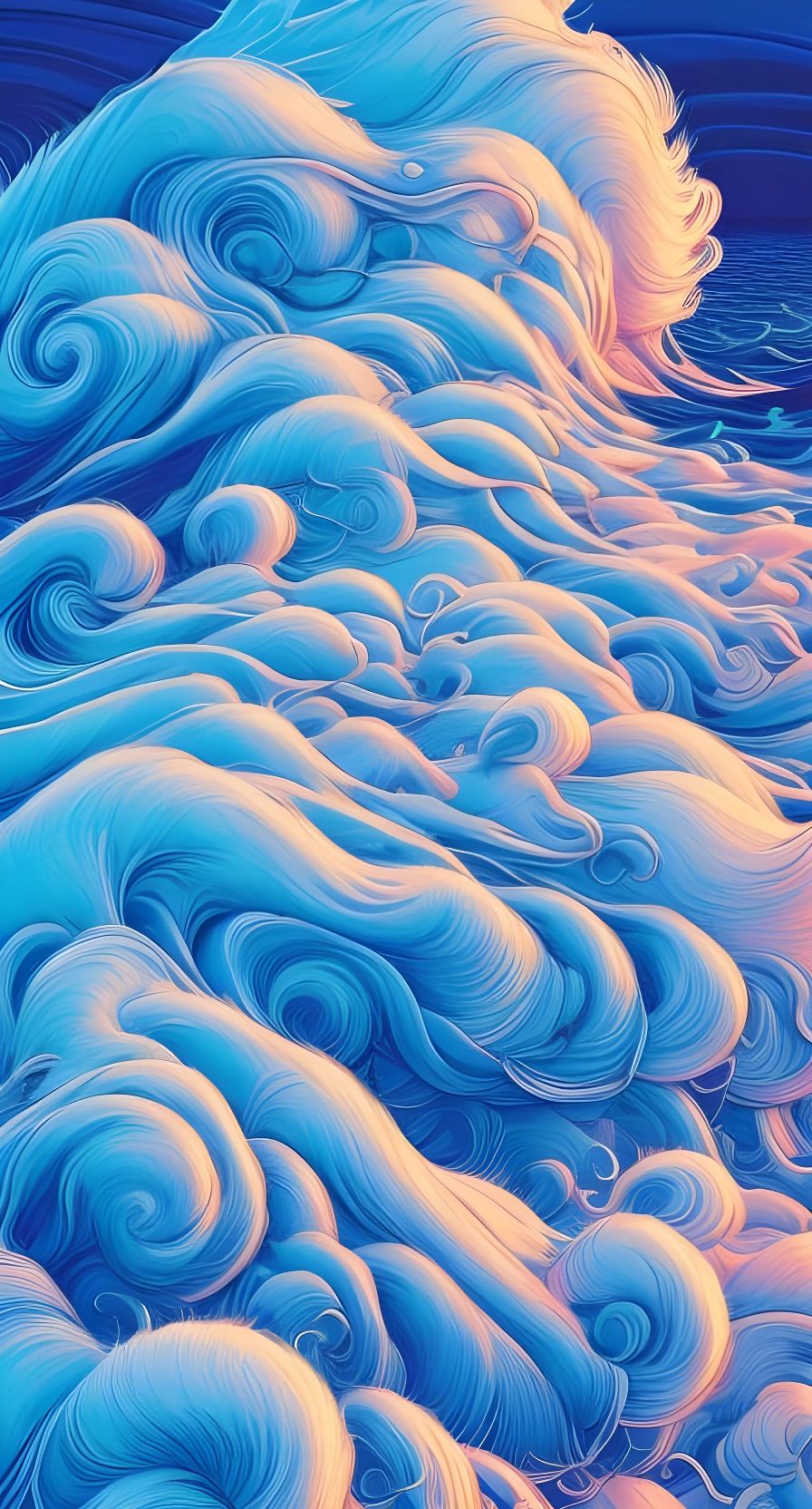 Whimsical Cloud Sea Foam Inspired by Dr. Seuss