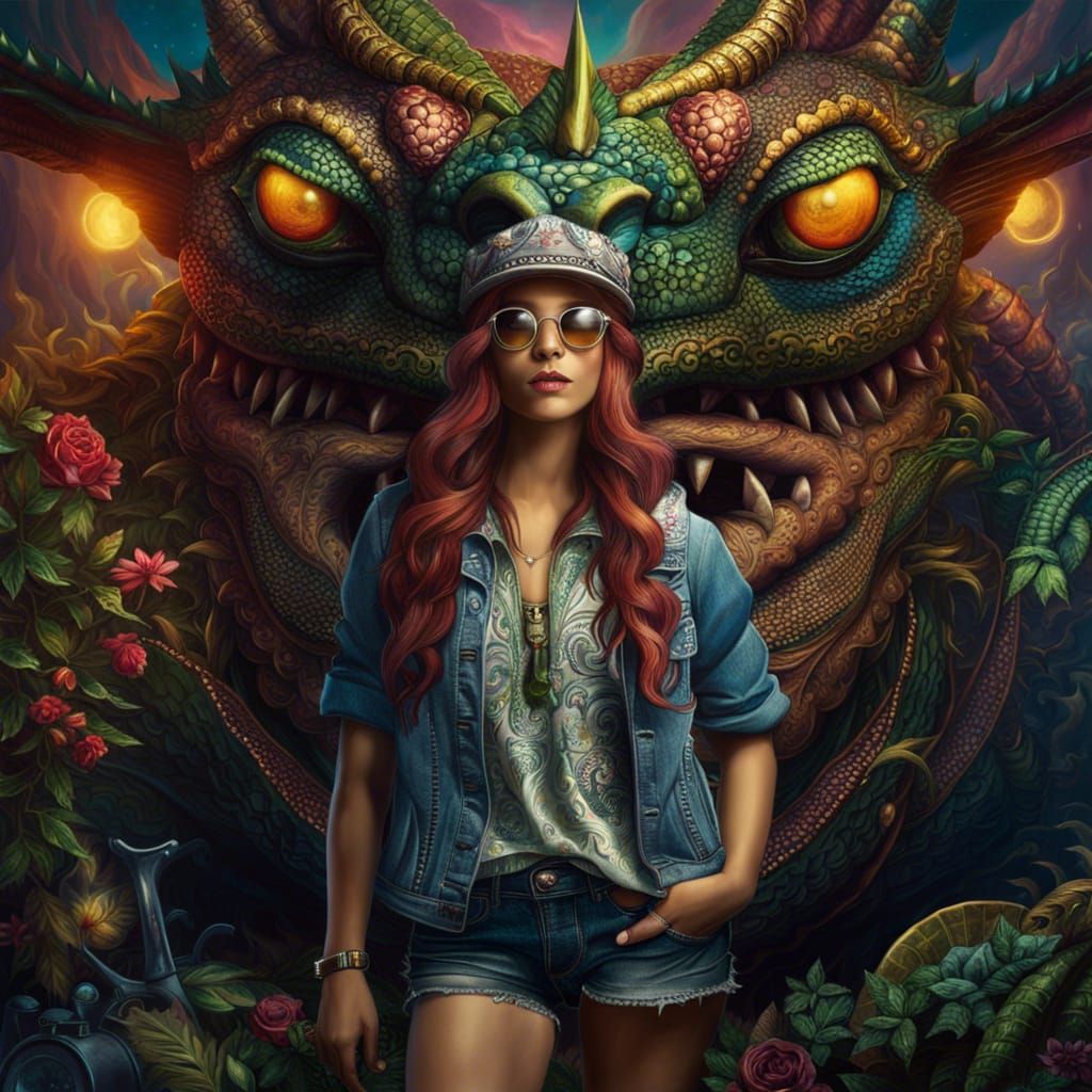 Detailed Photo of a Hipster in the 2010s