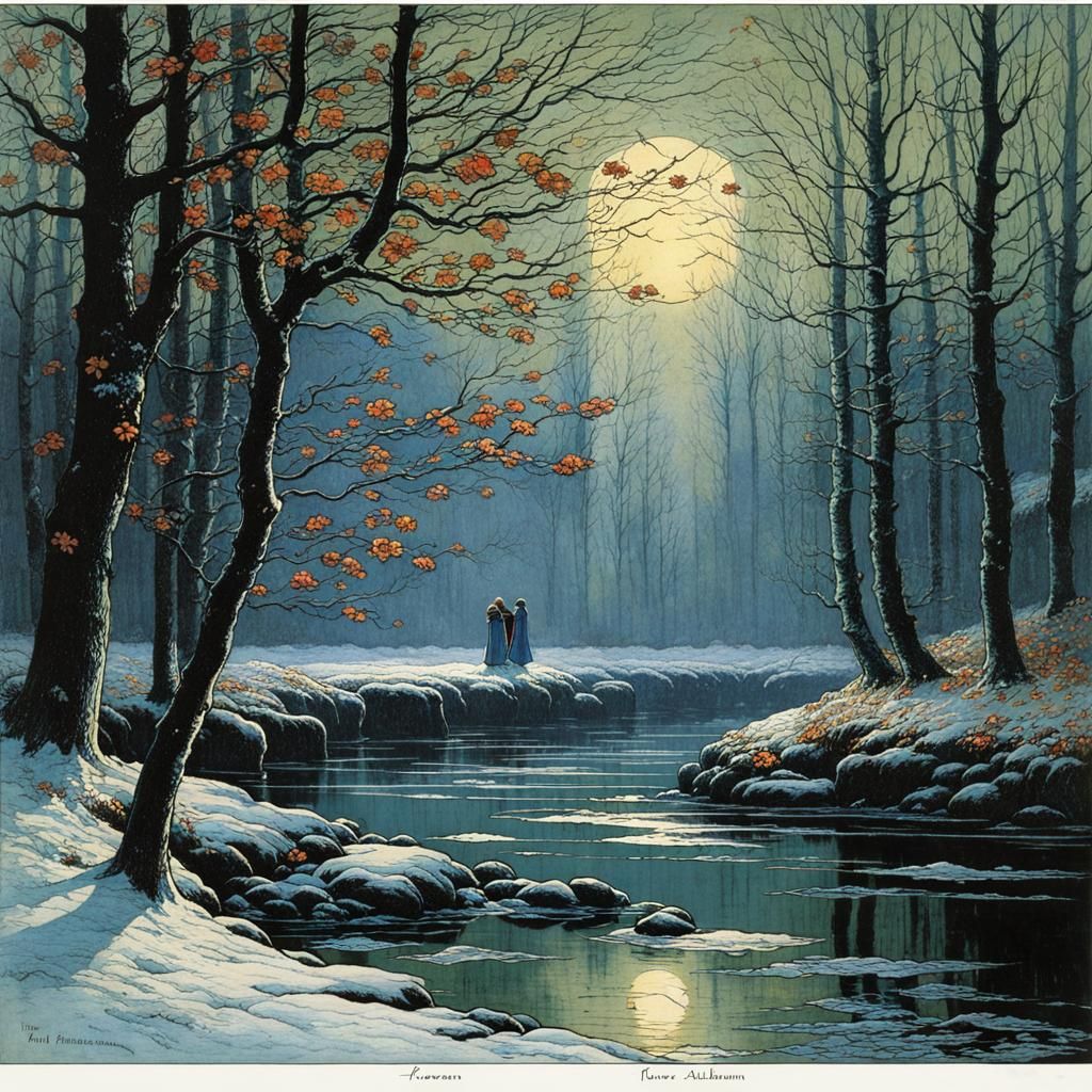 Autumn Leaves Fall in First Frost