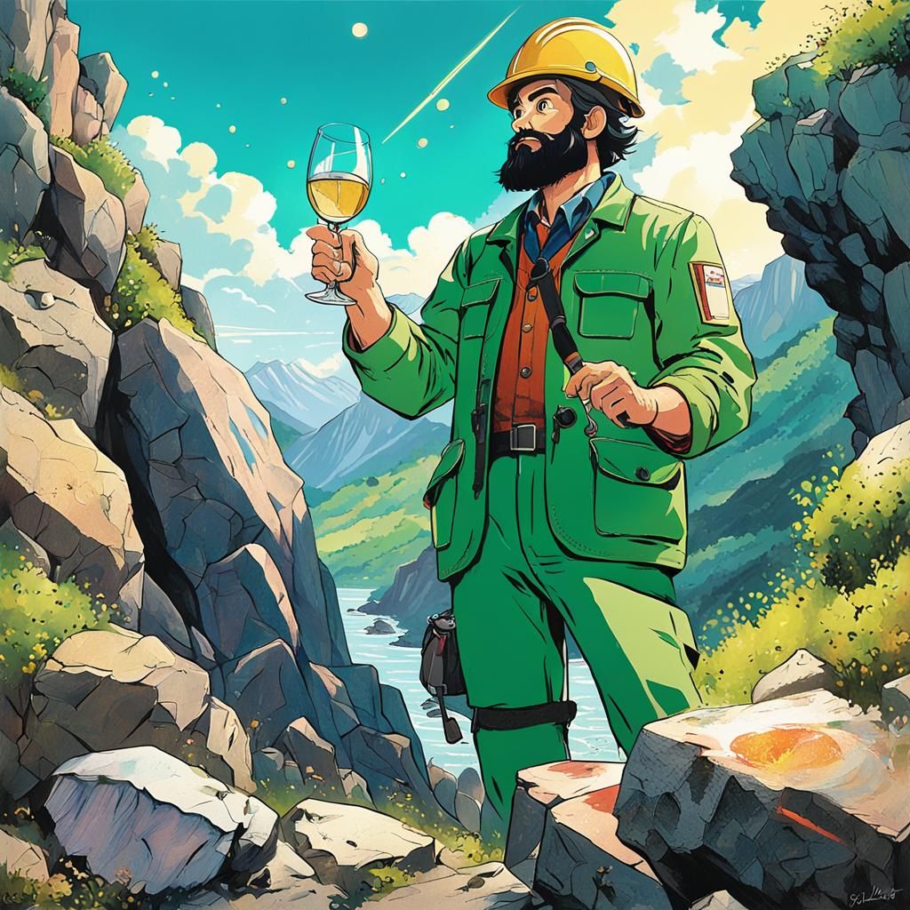 Italian Geologist Celebrates: Anime Style, Ghibli Inspiratio...