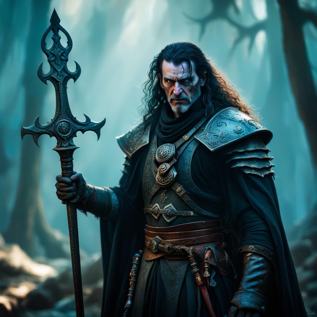 Dark Fantasy Art in Gerald Brom Style