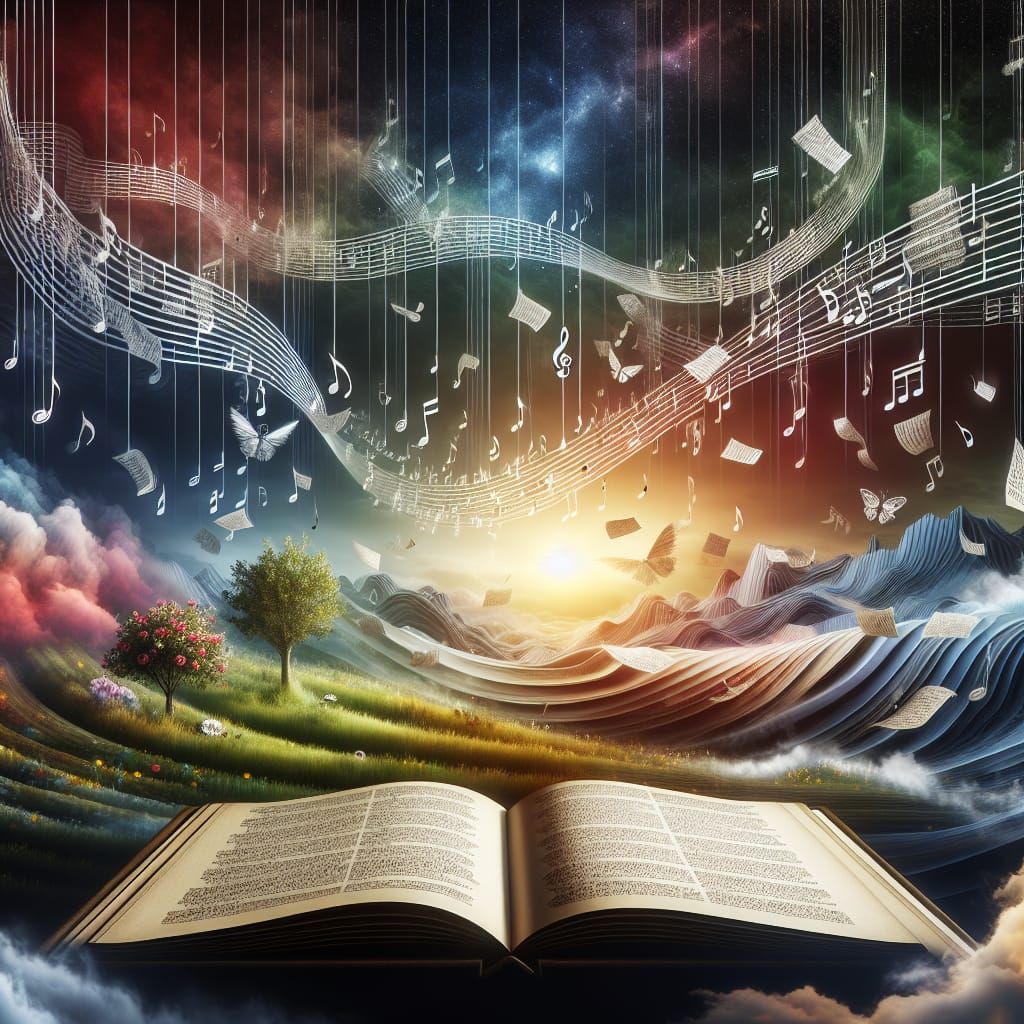 Lyric Landscape: A Symphony of Words and Music