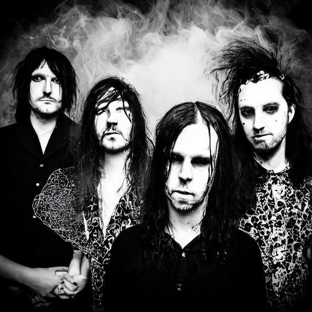 Band Profile Photo in Post-Gothic Style