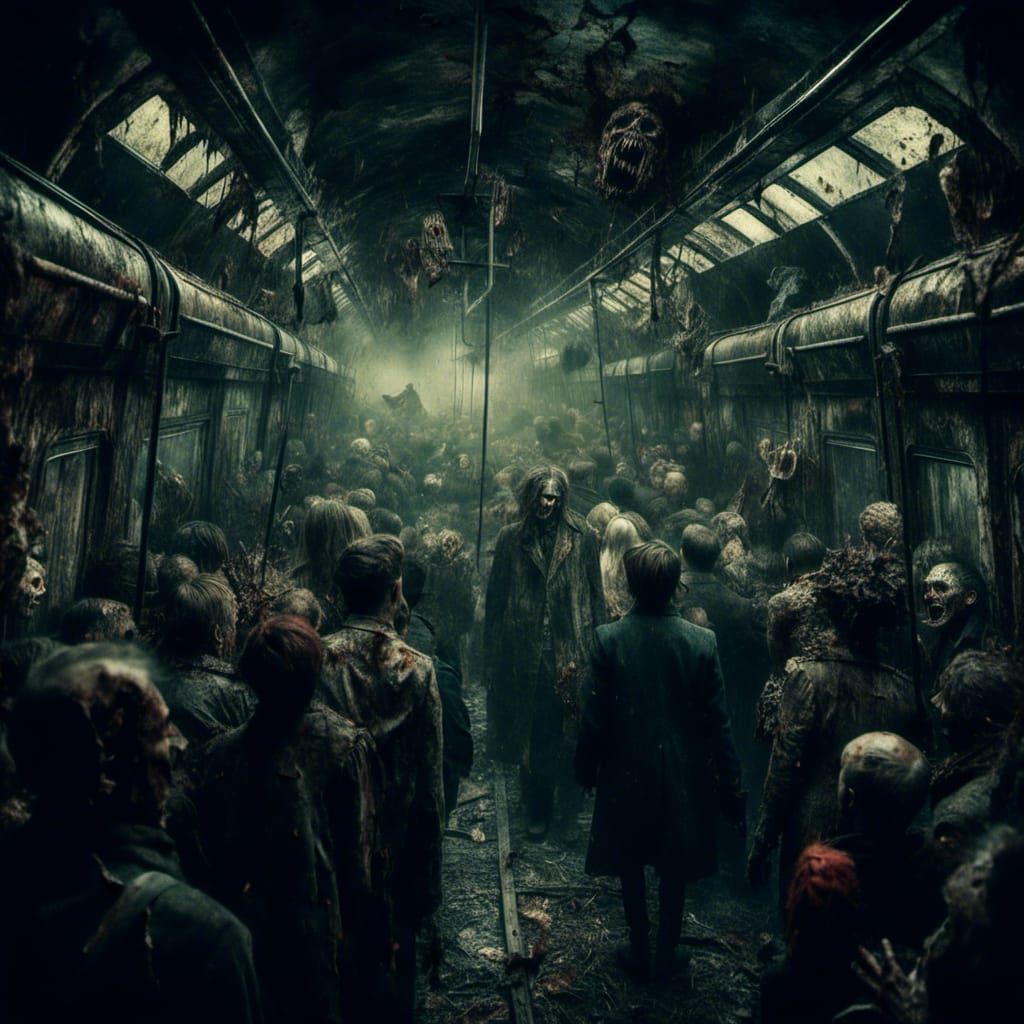 Macabre Underground Train Ride Through Hell