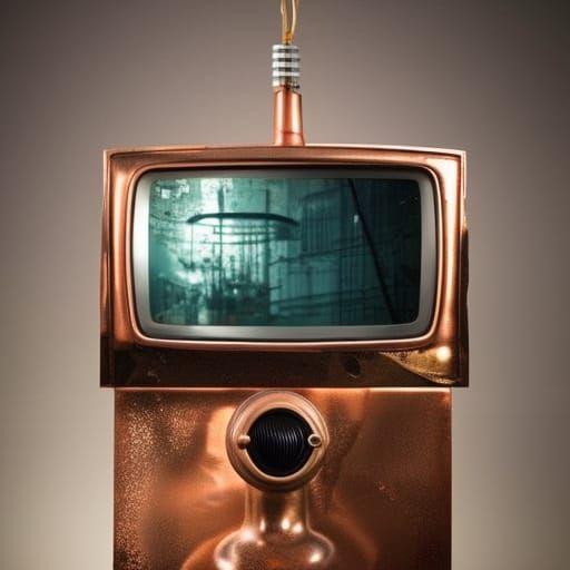 decopunk widescreen television