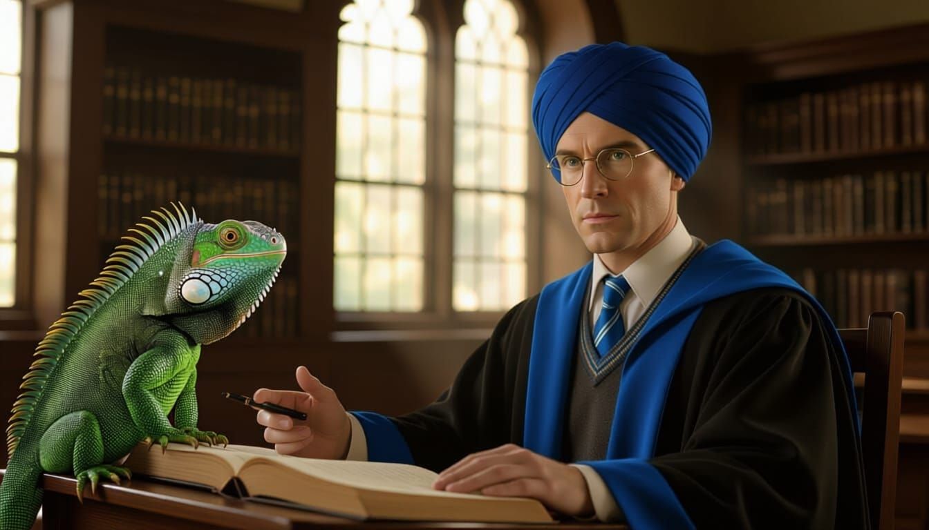 Professor Quirrell Teaching Defence Against the Dark Arts Cl...