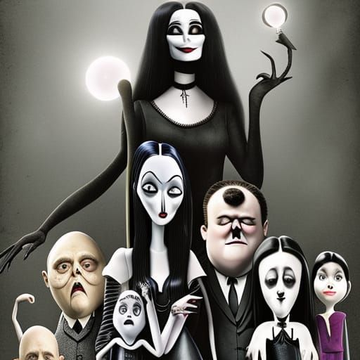 The Addams Family: A Gothic Cinematic Portrait