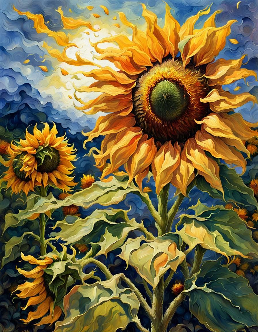 Impasto Sunflower