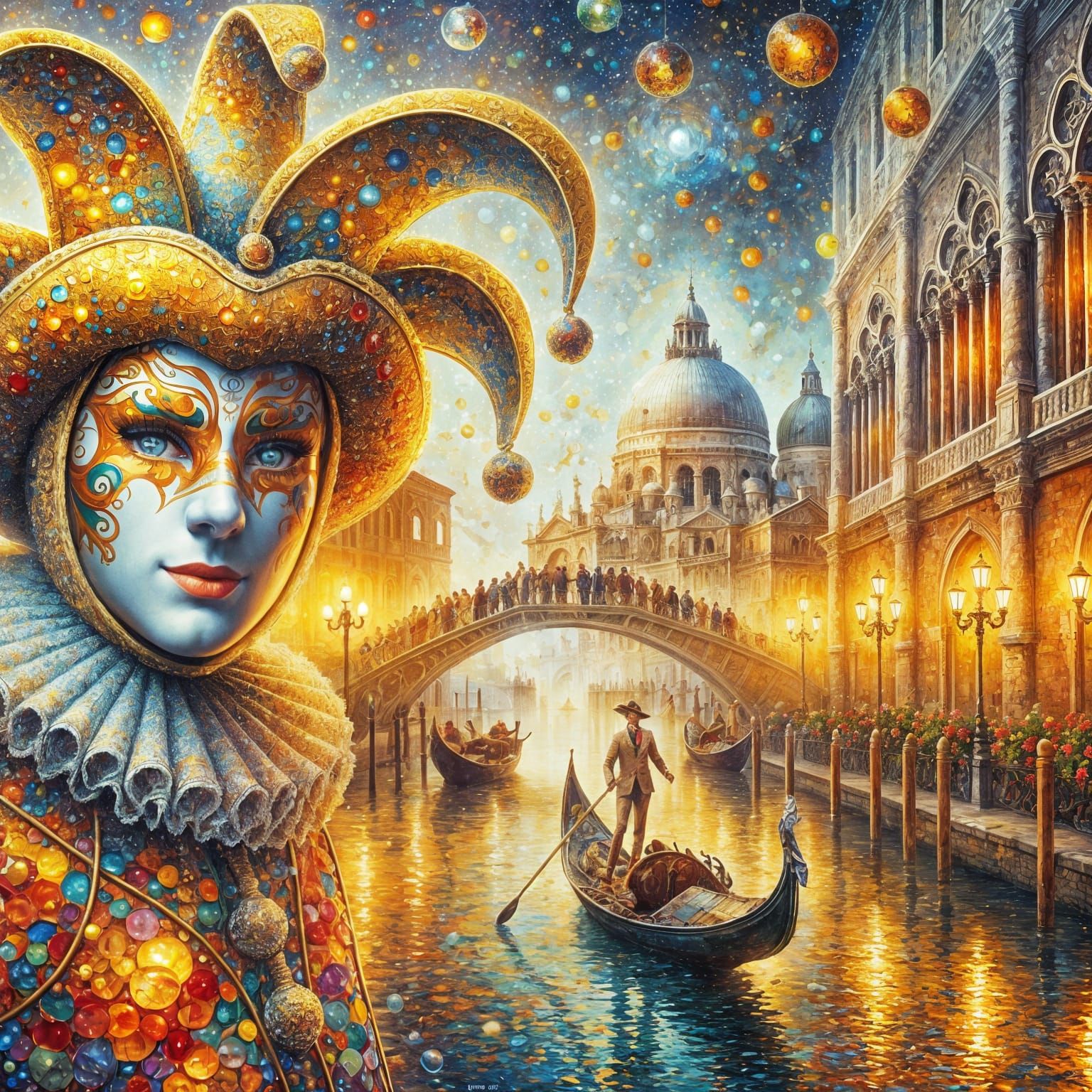 Arlequin (Carnaval Venise)