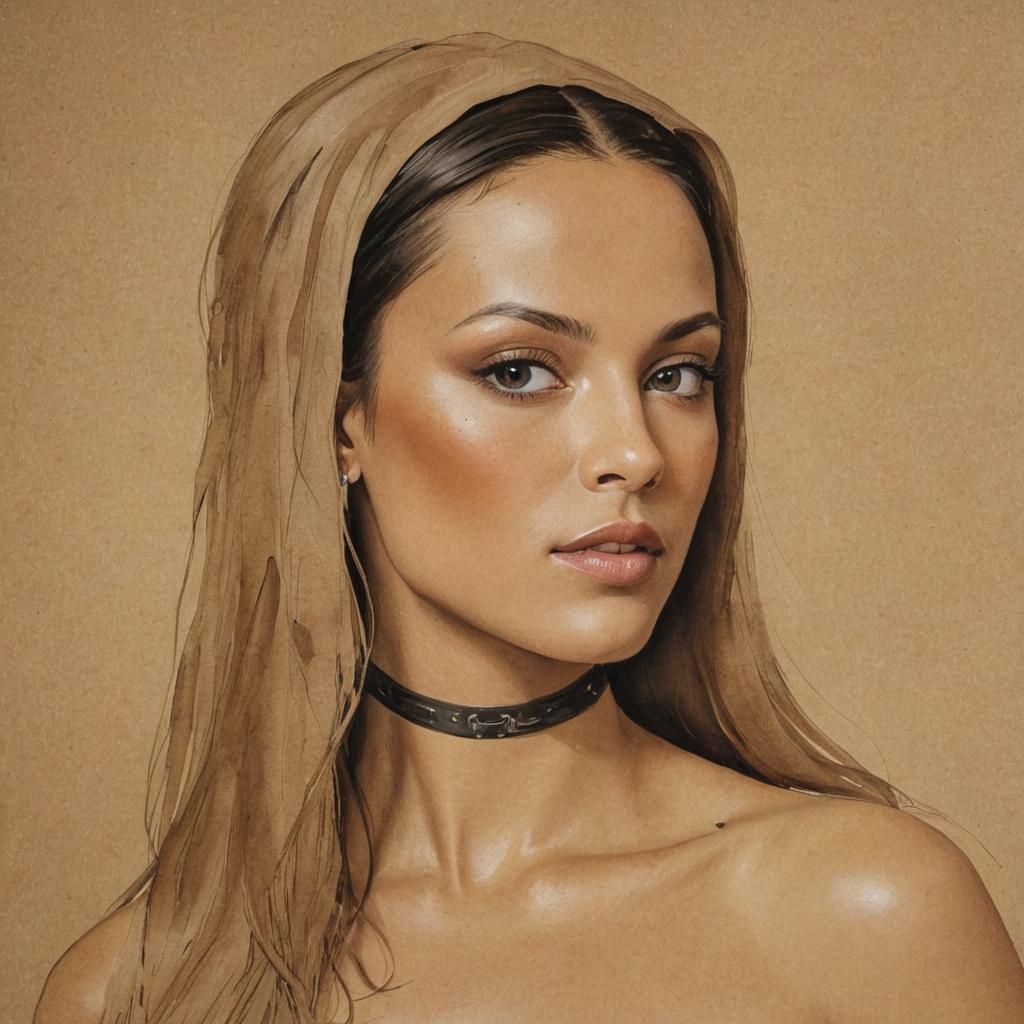 Self-Portrait of Martian Princess