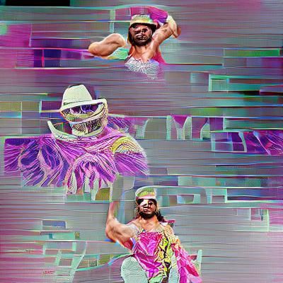Macho Man Randy Savage Portrait