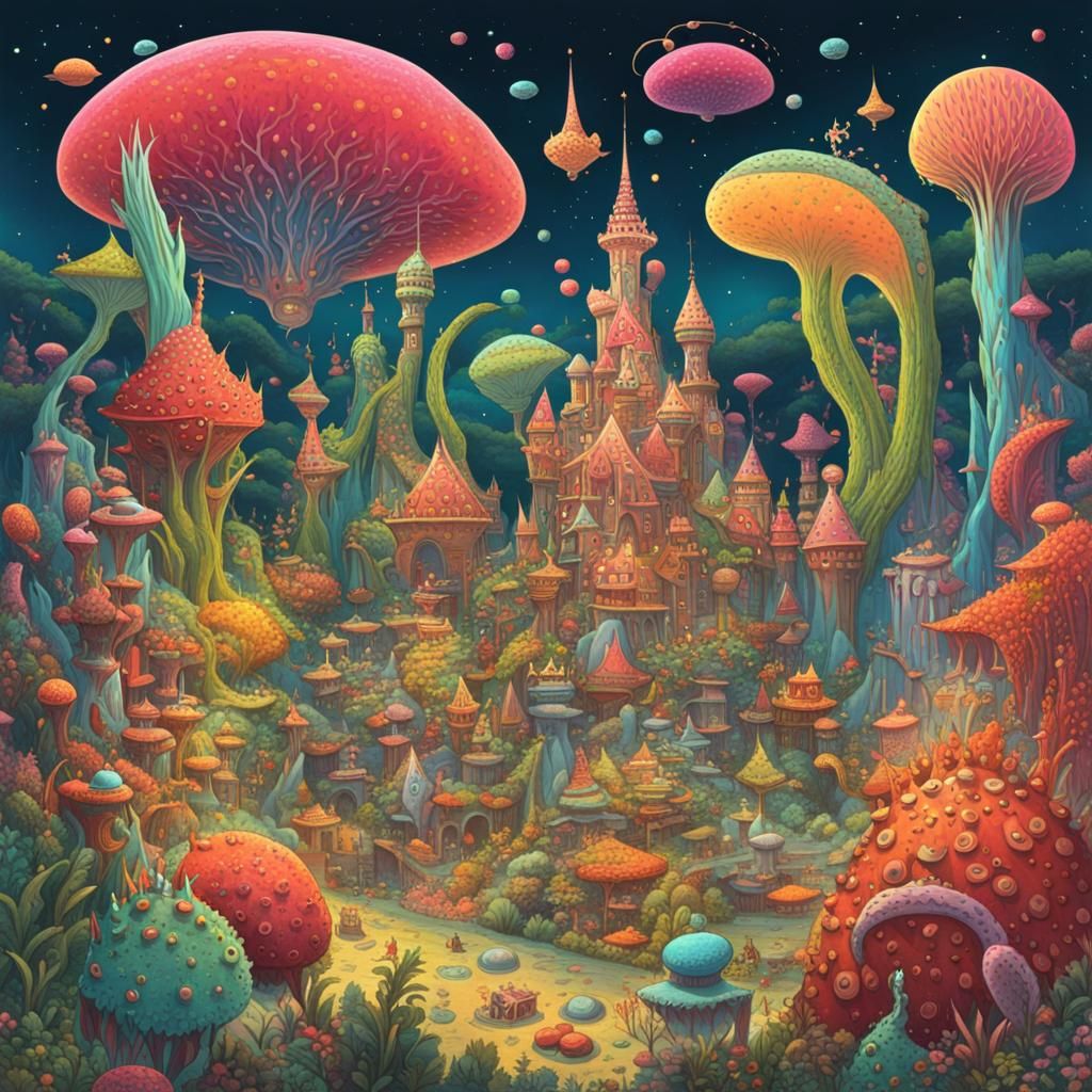 Amoeba Kingdom Party: A Microscopic Celebration