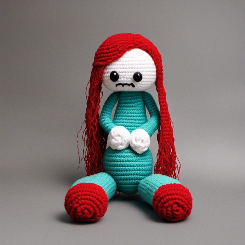 Existential Dread in Crochet Style