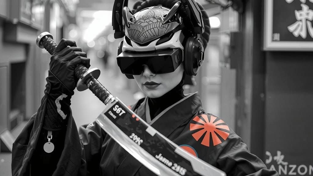 robotic geisha