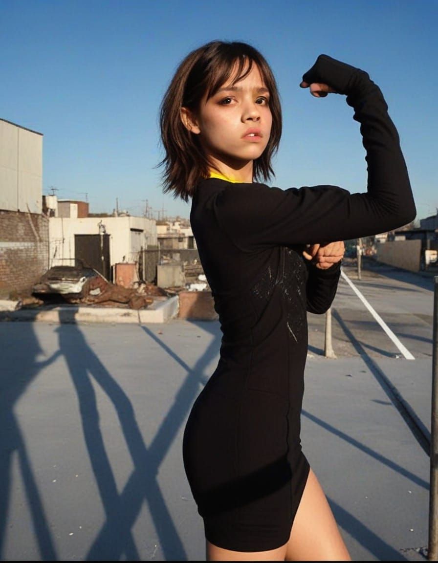 Rogue in Gritty Urban Alleyway