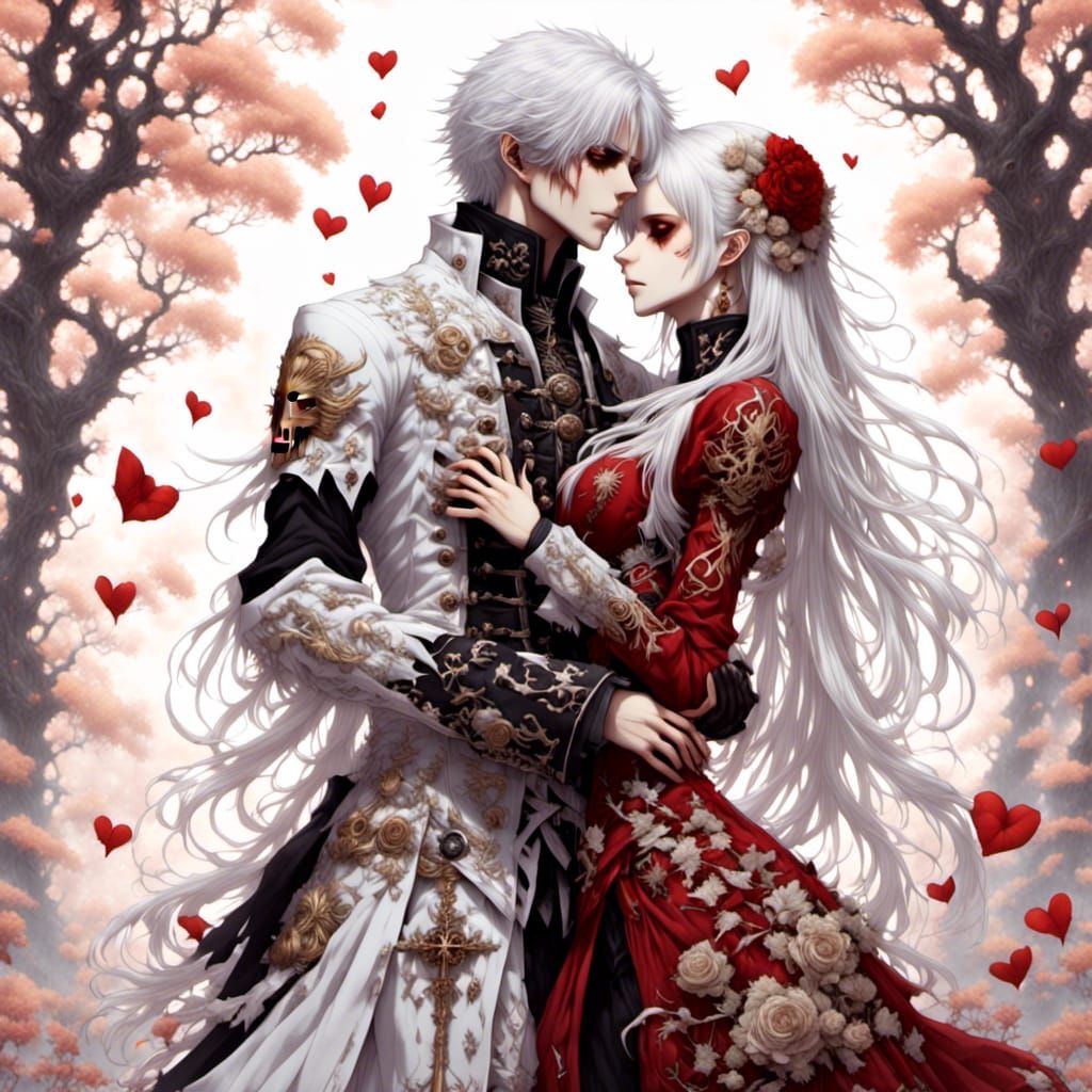 Whimsical Animal Hugs in a Mythical Setting