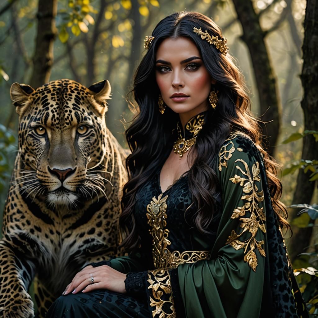 The Leopard and Her Guardian