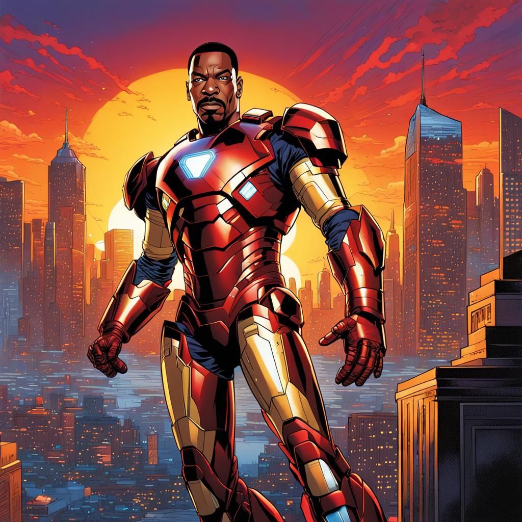 Eddie Murphy as Iron Man