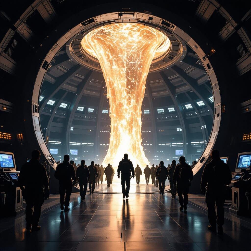 Colossal Wormhole Reveals John Sheppard Emerging from Starga...