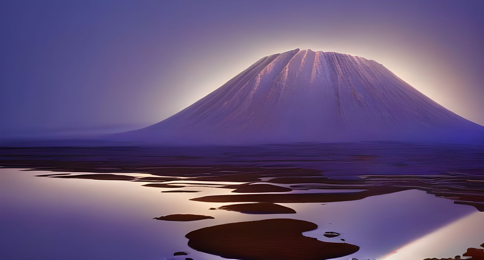 Abstract Folk Singers in Dreamy Surreal Style