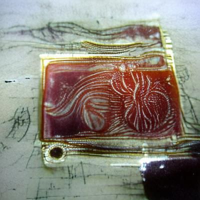 AI Generated Intaglio Art