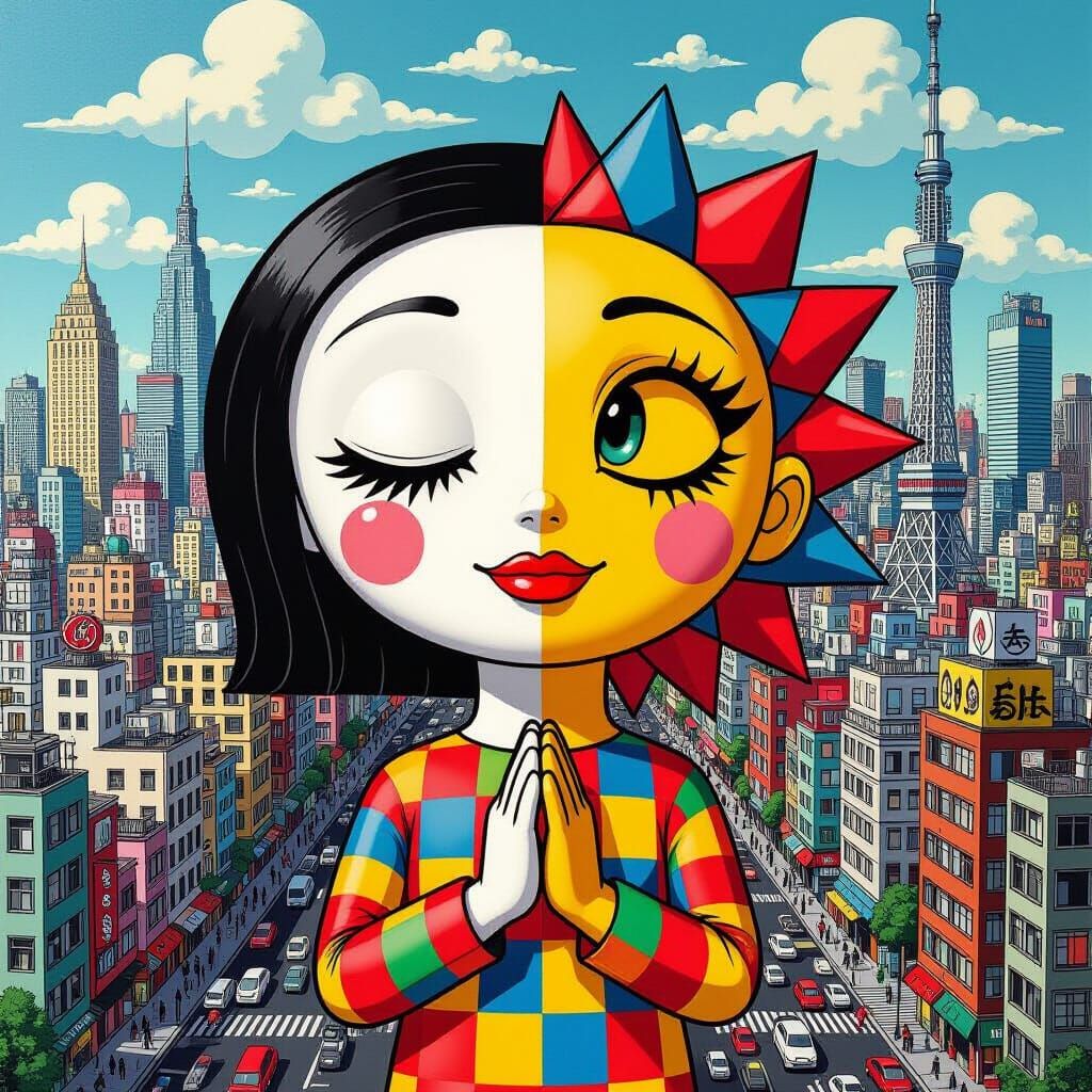 The two faces of one ,
Love
Hate
Growing in the city