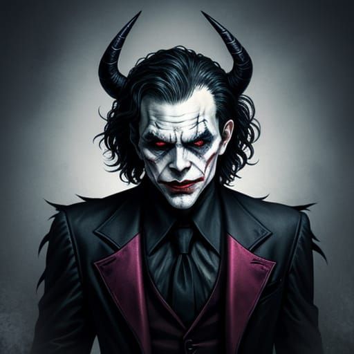 Demonic Joker: A Dark Swan Transformation