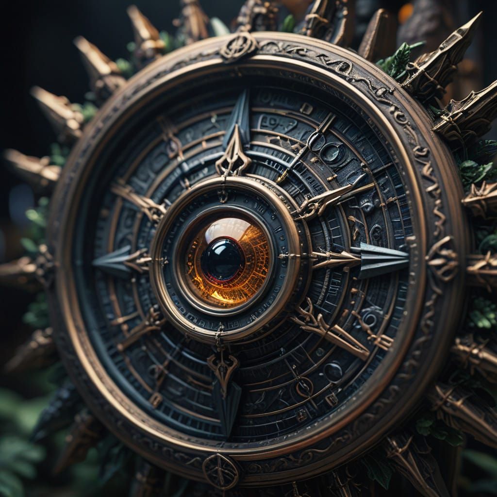 Majestic Ophanim in Hyperrealistic 4K