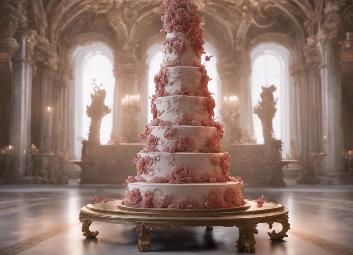 Intricate Demon Wedding Cake in Fine Art Photography