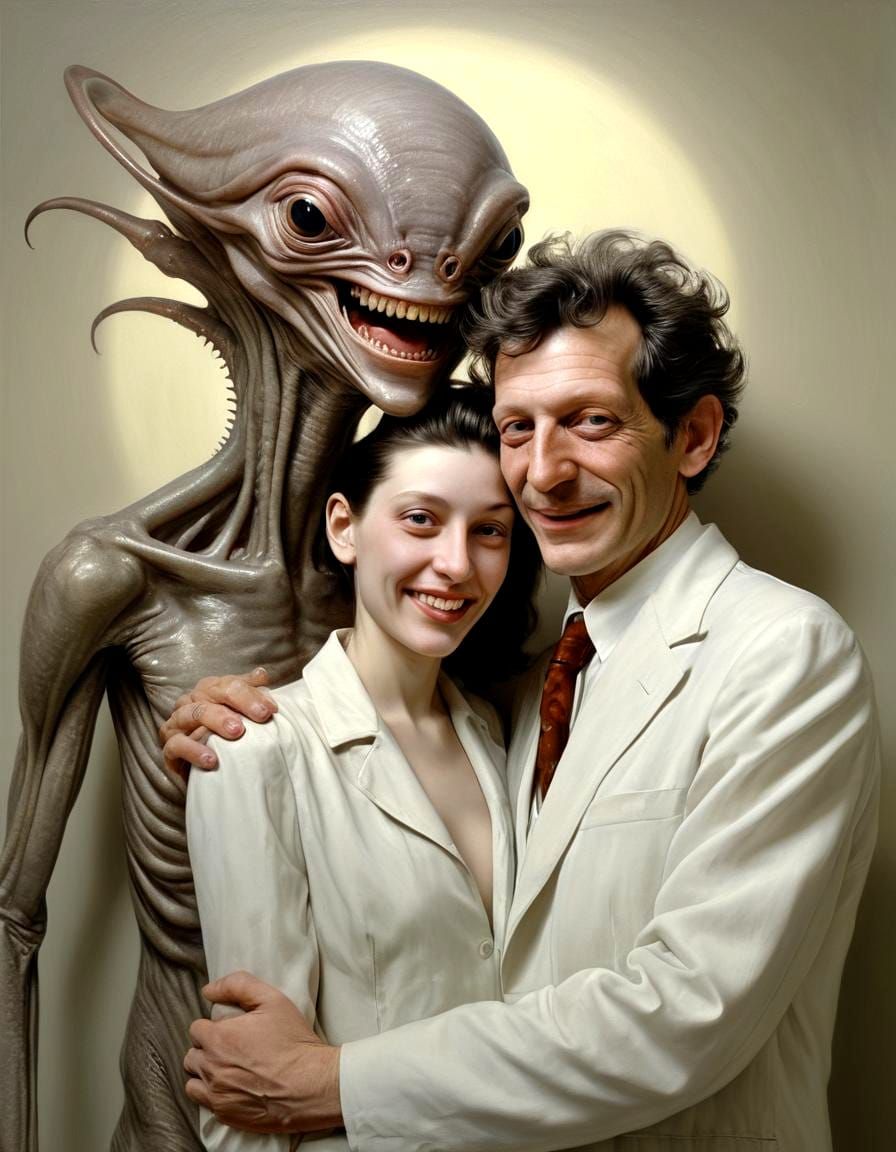 Surreal Portraits in a Bizarre Galaxy