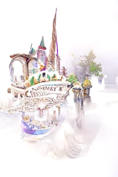 Ethereal Fantasy Landscape in Luminist Style