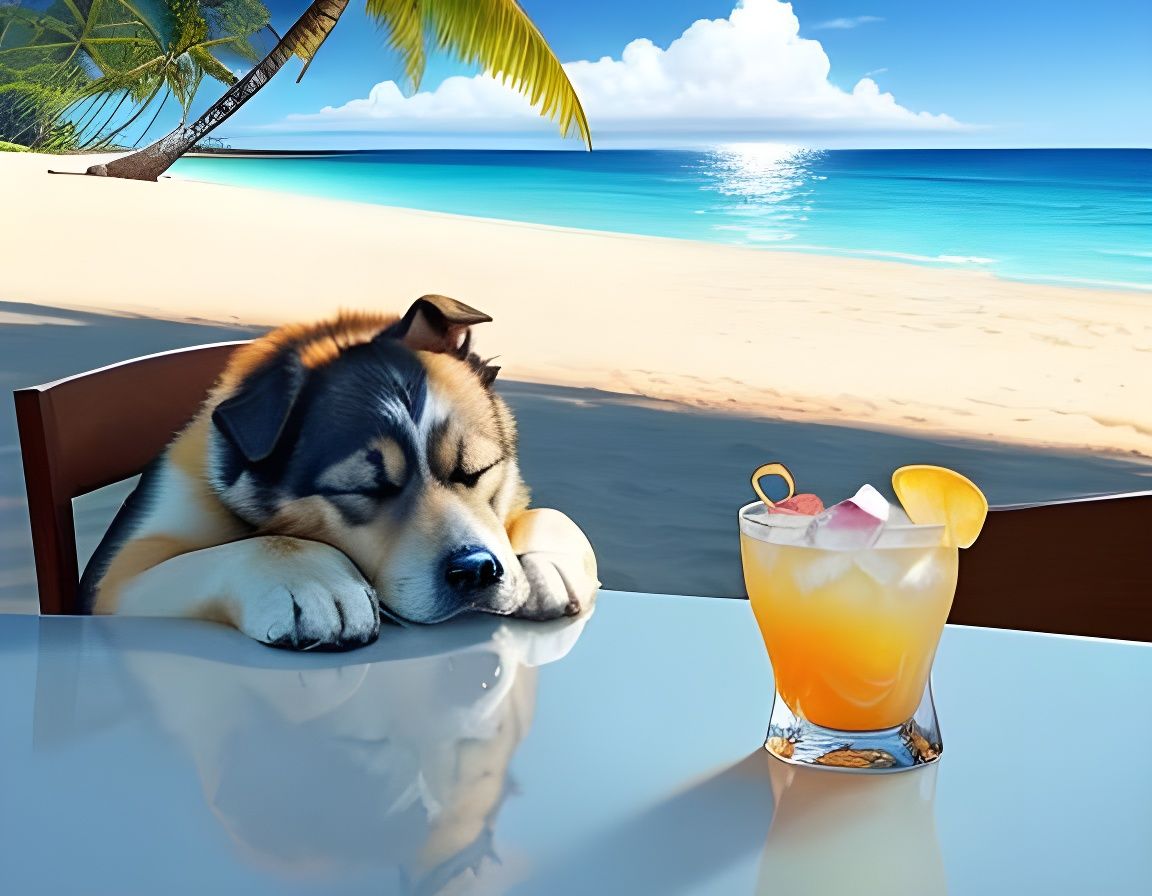 Abstract AI Image Generation: Simple Prompt Result